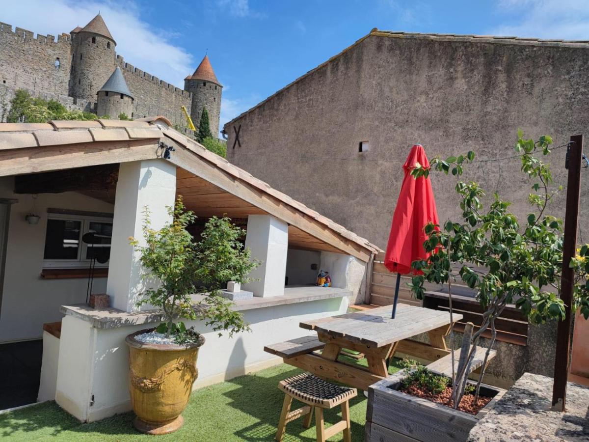 La Terrasse Du Temps Jadis Villa Carcassonne Eksteriør bilde