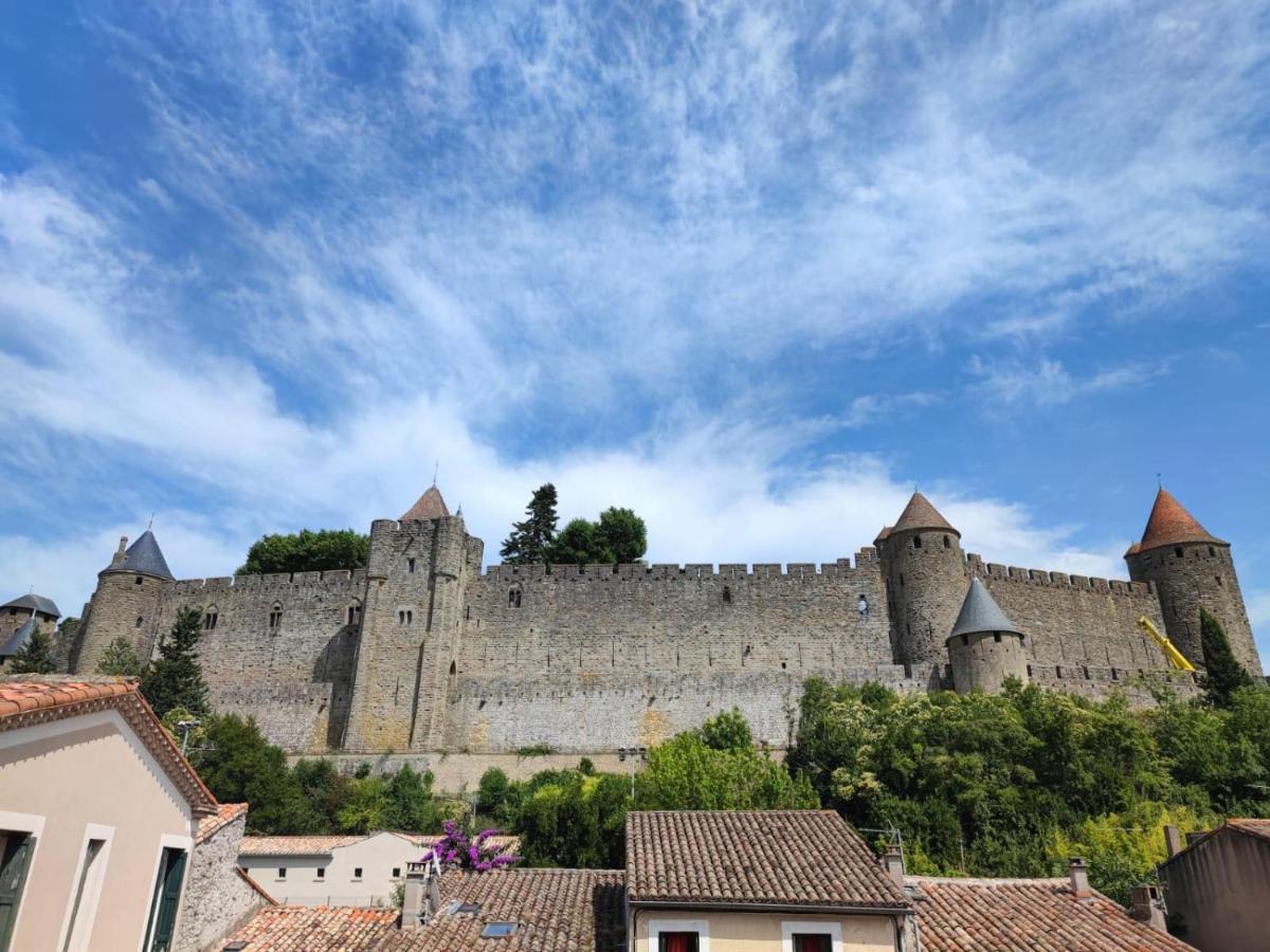 La Terrasse Du Temps Jadis Villa Carcassonne Eksteriør bilde